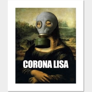 Corona Lisa Posters and Art